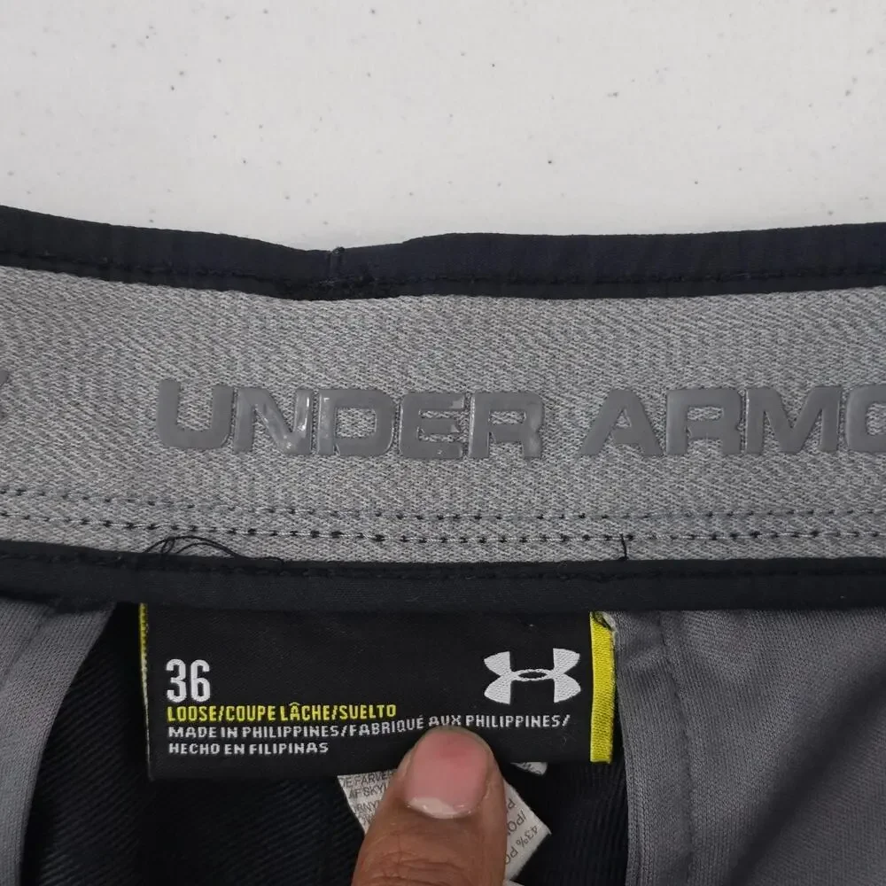 Under Armour Men's 11” UA Match Play Golf Shorts black 233 1253487 Size‎ 32
